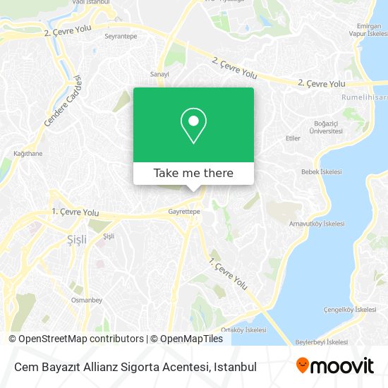 Cem Bayazıt Allianz Sigorta Acentesi map