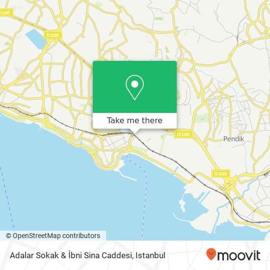 Adalar Sokak & İbni Sina Caddesi map