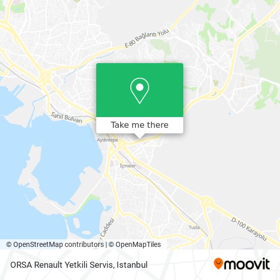 ORSA Renault Yetkili Servis map