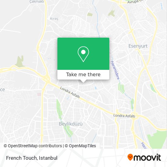 French Touch map