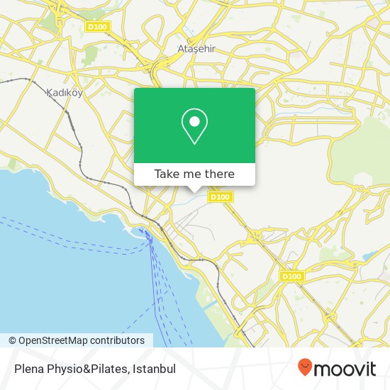 Plena Physio&Pilates map