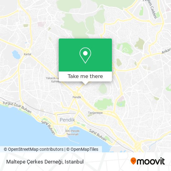 Maltepe Çerkes Derneği map