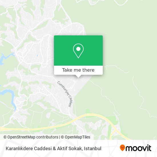 Karanlıkdere Caddesi & Aktif Sokak map