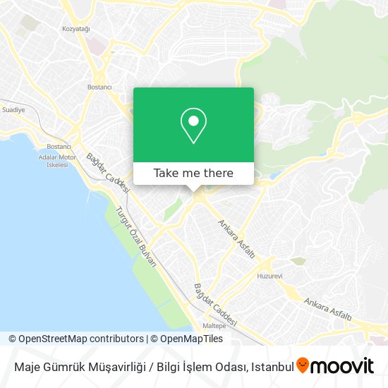 Maje Gümrük Müşavirliği / Bilgi İşlem Odası map