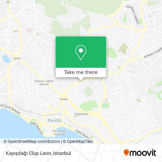 Kayışdağı Clup Leon map