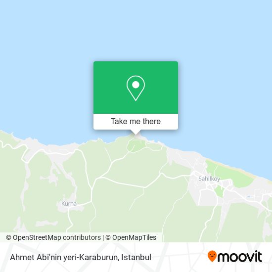 Ahmet Abi'nin yeri-Karaburun map