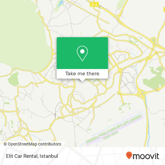 Elit Car Rental map