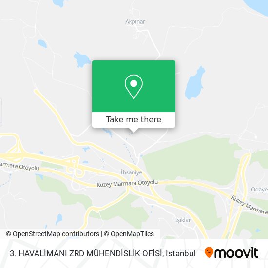 3. HAVALİMANI ZRD MÜHENDİSLİK OFİSİ map
