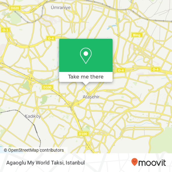 Agaoglu My World Taksi map