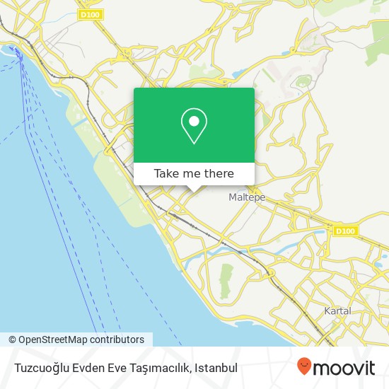 Tuzcuoğlu Evden Eve Taşımacılık map
