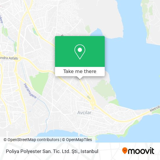 Poliya Polyester San. Tic. Ltd. Şti. map