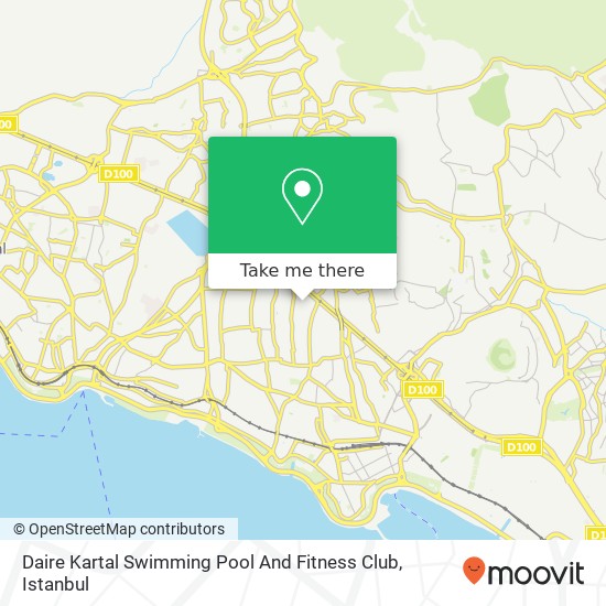 Daire Kartal Swimming Pool And Fitness Club map