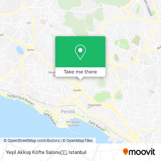 Yeşil Akkuş Köfte Salonu🍟🍪 map