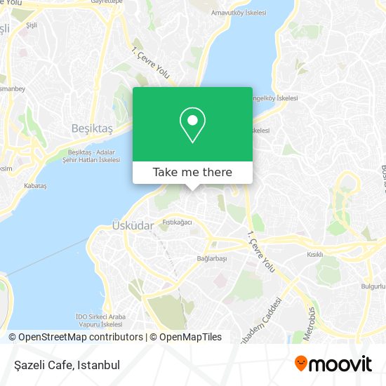 Şazeli Cafe map