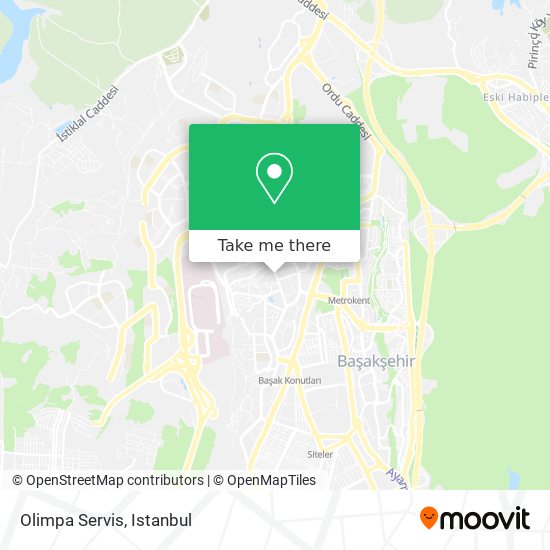 Olimpa Servis map