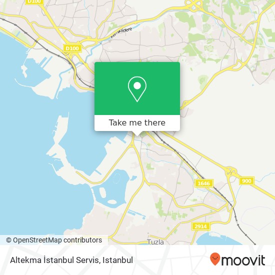 Altekma İstanbul Servis map