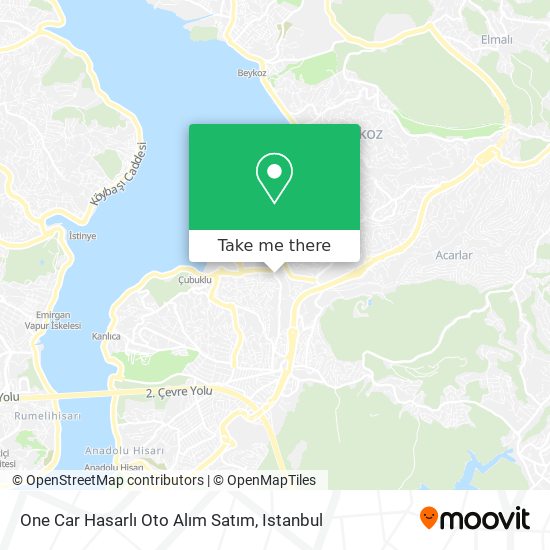 One Car Hasarlı Oto Alım Satım map