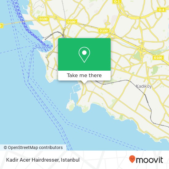 Kadir Acer Hairdresser map