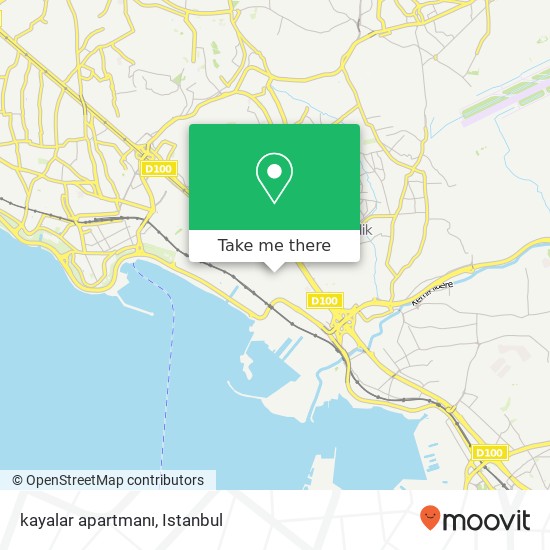 kayalar apartmanı map