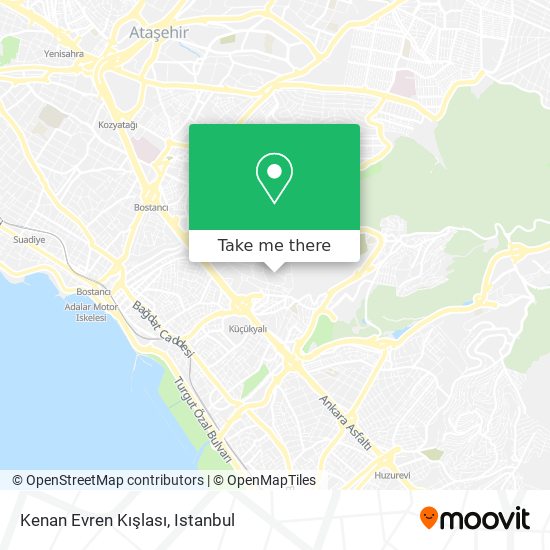 Kenan Evren Kışlası map