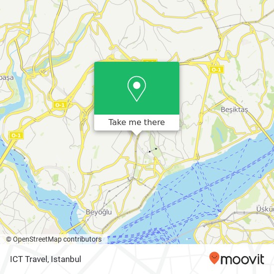 ICT Travel map