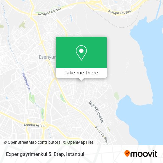 Exper gayrimenkul 5. Etap map