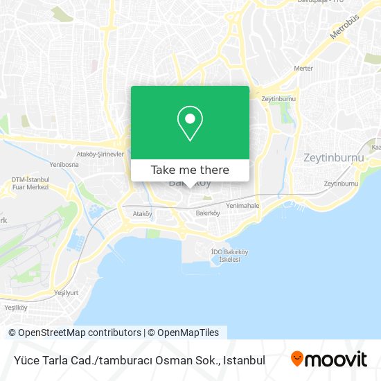 Yüce Tarla Cad. / tamburacı Osman Sok. map