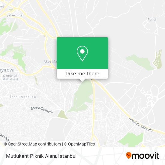 Mutlukent Piknik Alanı map