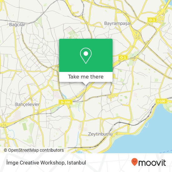 İmge Creative Workshop map