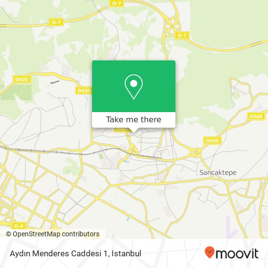 Aydın Menderes Caddesi 1 map