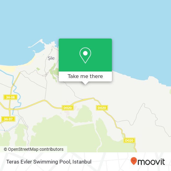Teras Evler Swimming Pool map