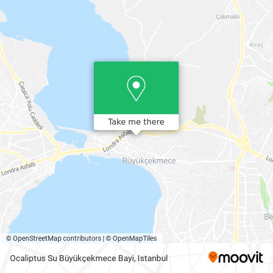 Ocaliptus Su Büyükçekmece Bayi map