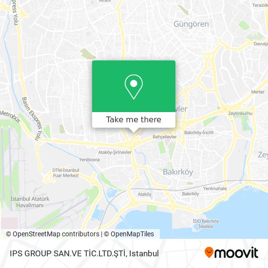 IPS GROUP SAN.VE TİC.LTD.ŞTİ map