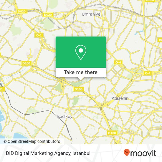 DID Digital Marketing Agency map