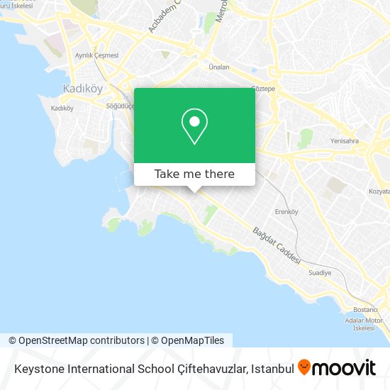 Keystone International School Çiftehavuzlar map