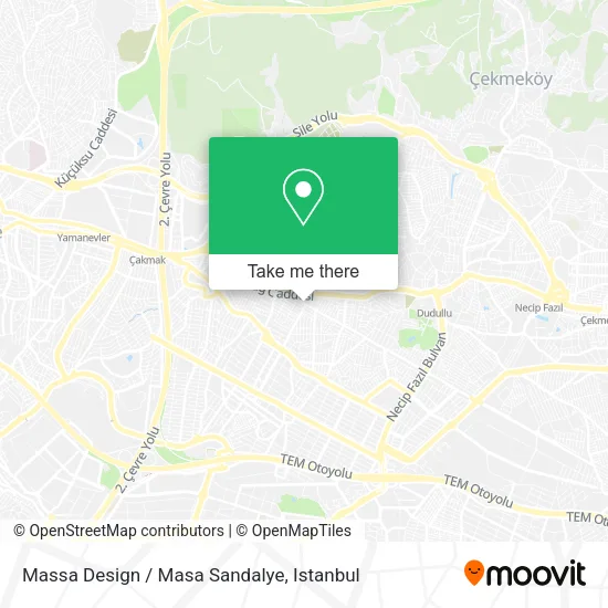 Massa Design / Masa Sandalye map