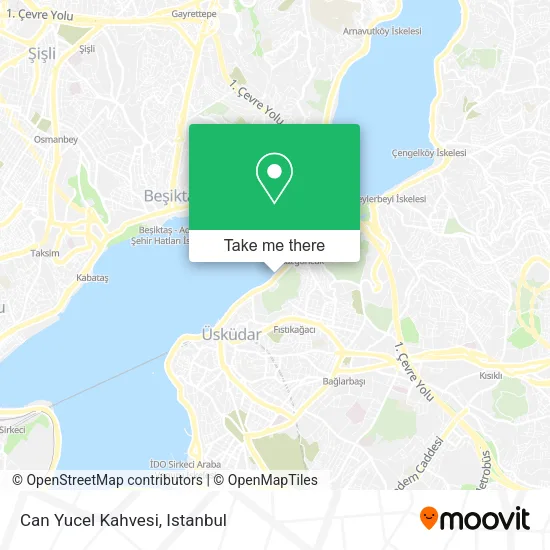 Can Yucel Kahvesi map