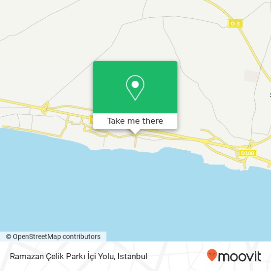 Ramazan Çelik Parkı İçi Yolu map