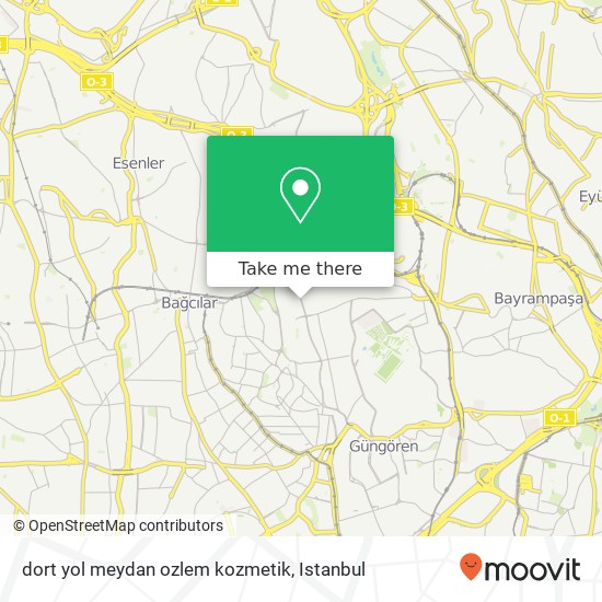 dort yol meydan ozlem kozmetik map