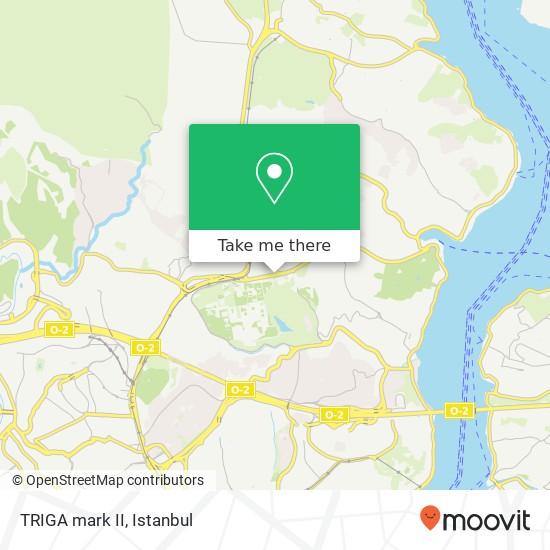 TRIGA mark II map