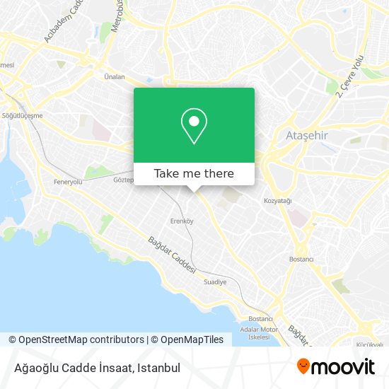Ağaoğlu Cadde İnsaat map
