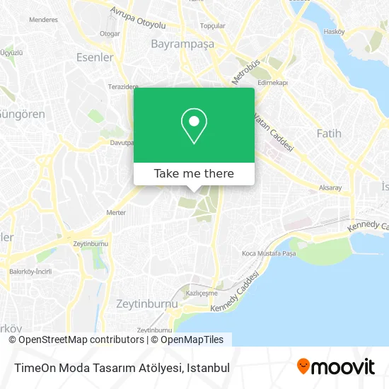 TimeOn Moda Tasarım Atölyesi map