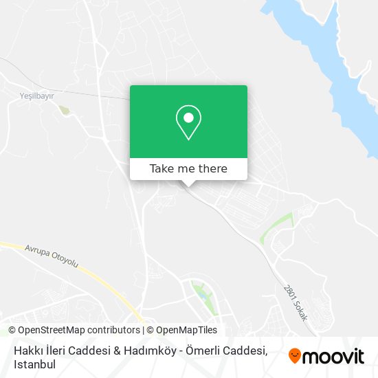 Hakkı İleri Caddesi & Hadımköy - Ömerli Caddesi map