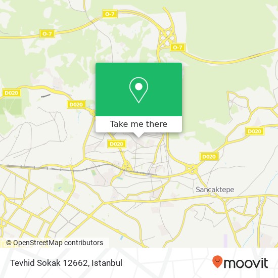 Tevhid Sokak 12662 map