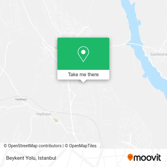 Beykent Yolu map
