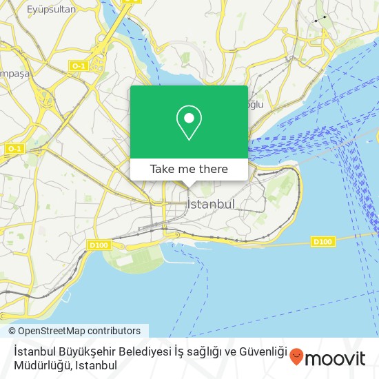 İstanbul Büyükşehir Belediyesi İş sağlığı ve Güvenliği Müdürlüğü map