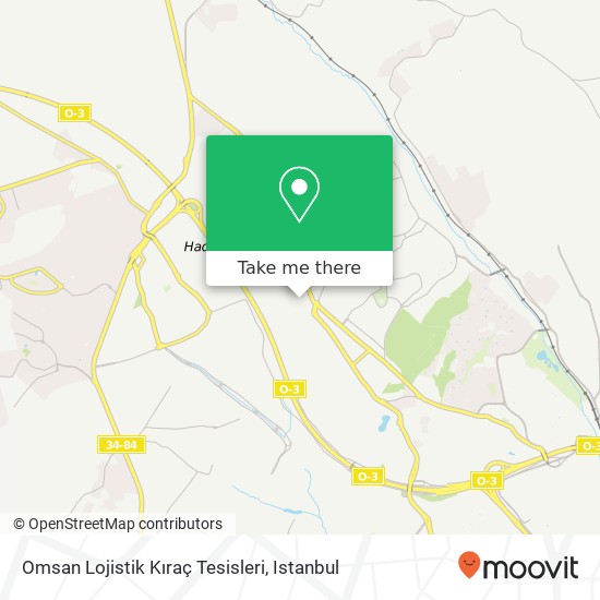 Omsan Lojistik Kıraç Tesisleri map