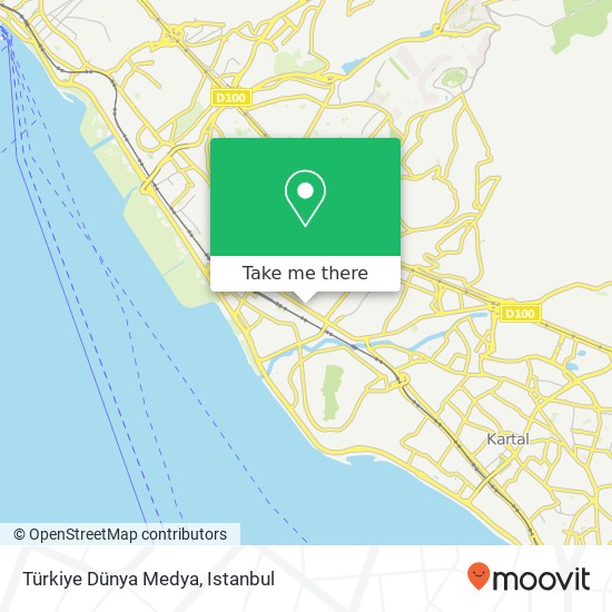 Türkiye Dünya Medya map