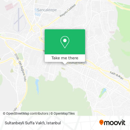 Sultanbeyli Suffa Vakfı map