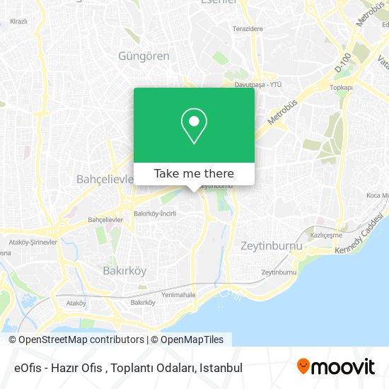 eOfis - Hazır Ofis , Toplantı Odaları map